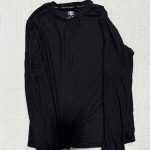 Athletic Works Boy’s Long Sleeve Black Tee